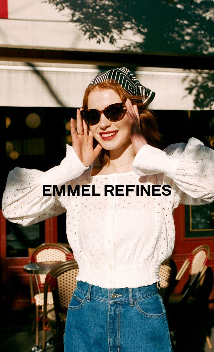 EMMEL REFINES 2022 spring/summer LOOK | Special | UNITED ARROWS ...